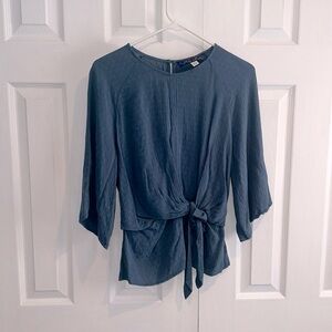 Woman’s Blue Rain blouse from Francesca’s